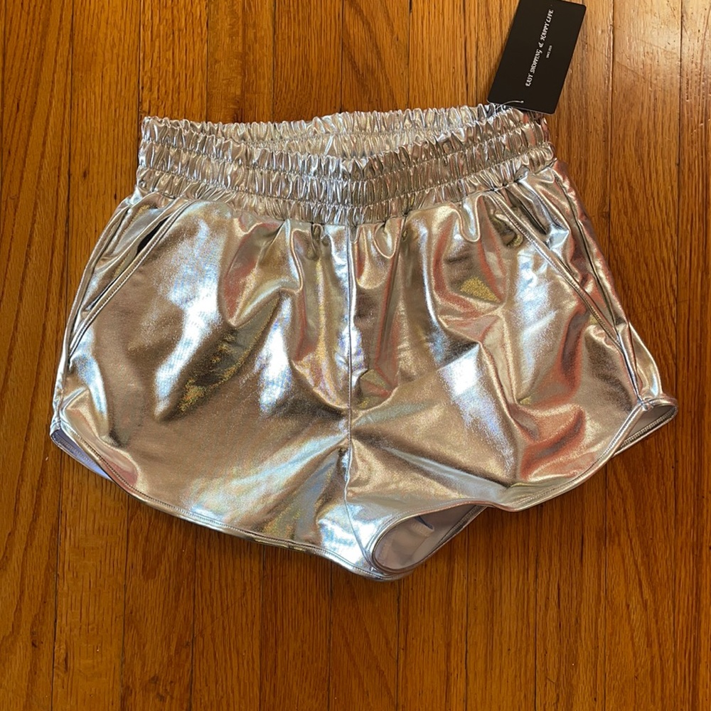 Metallic Shorts